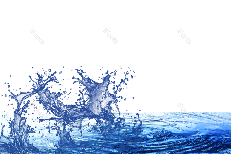 纹理图片,元素元素,水花PNG,喷溅免抠素材